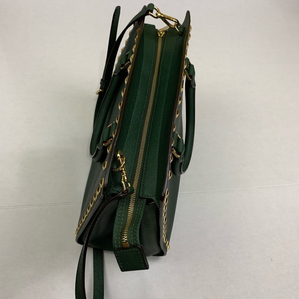 Michael Kors Selma studded Green Crossbody bag - Picture 3 of 6